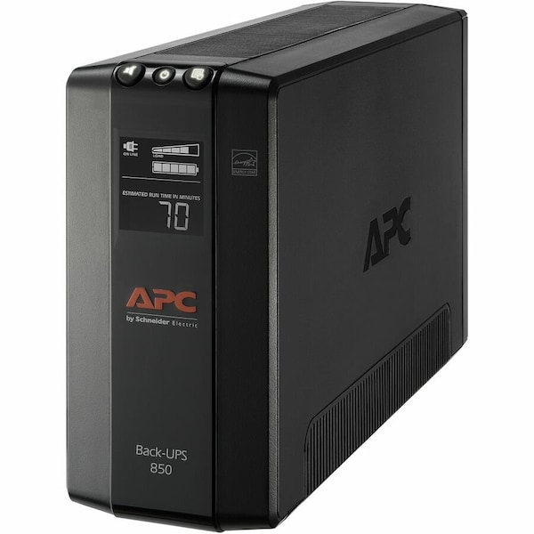 Apc UPS - TOWER - 510WATT - USB, LCD INTERFACE - 4 NEMA 5-15R, 4 NEMA 5-15R SURGE - BX850M - main