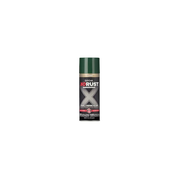 True Value Anti-Rust Enamel Spray Paint & Primer, Hunter Green Gloss, 12-oz. XOP11-AER - main