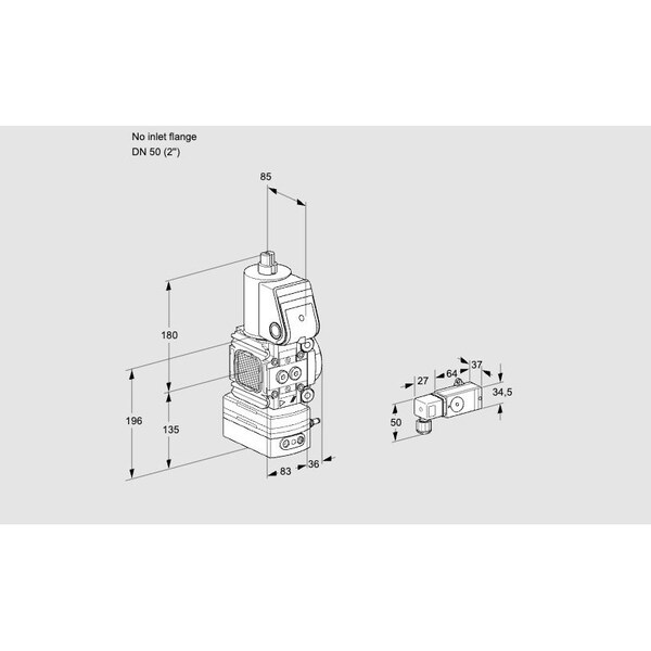 Honeywell Kromschroder VAD3 /50R/NW 50A KS88003701 - main