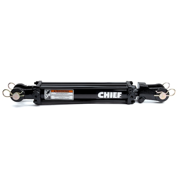 Chief TC3 Tie-rod Hydraulic Cylinder: 2.5 Bore x 36 Stroke - 1.25