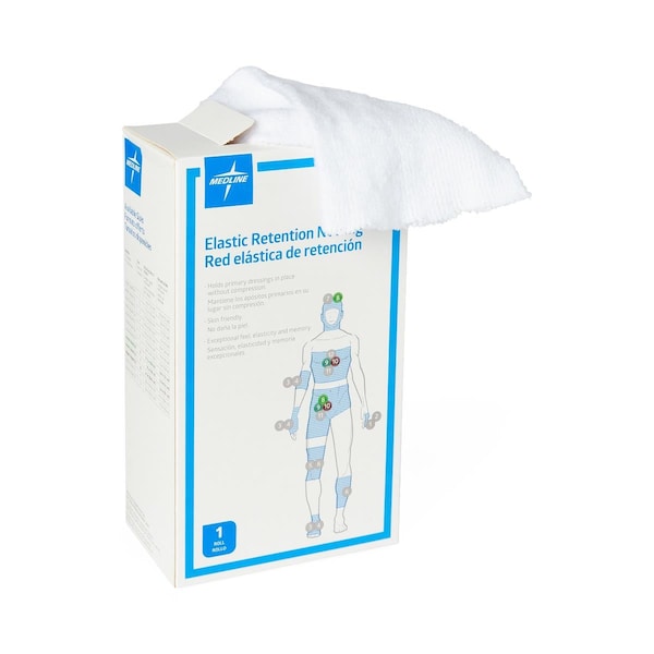 Medline Stretch Tubular Elastic Dressing Retention Net, Size 8 (31in x 25 yd.) NONSTNDNET08 - main