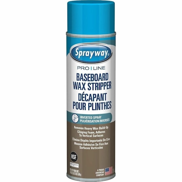 Sprayway Baseboard Wax Stripper, PK12 SW856 - main