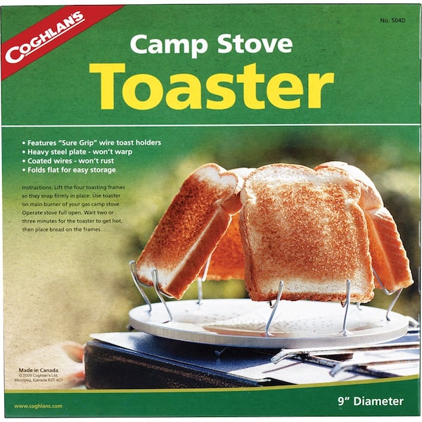 Coghlans Camp Stove Toaster, Steel 504D - main