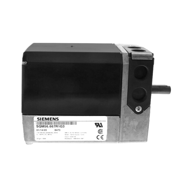Siemens Actuator 400Lb-In 120V 4-20Ma SQM56.667R1G3 - main
