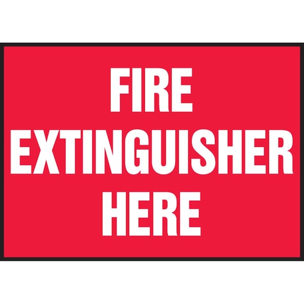 Accuform FIRE SAFETY LABELS 5 X 7 MATERIAL LFXG436XVE - main
