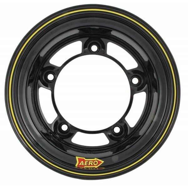 Aero Race Wheels 58-100540 58 Series Rolled Wheel - Black - 15 x 10 in. - Wide 5 - 4 in. Back Spacing - 18 lbs ARW58-100540 - main
