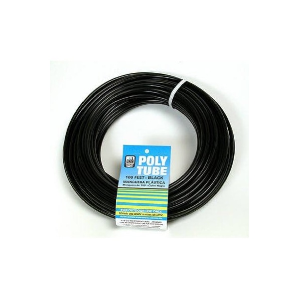 Dial Mfg 100' Blk Poly Tubing 4321 - main
