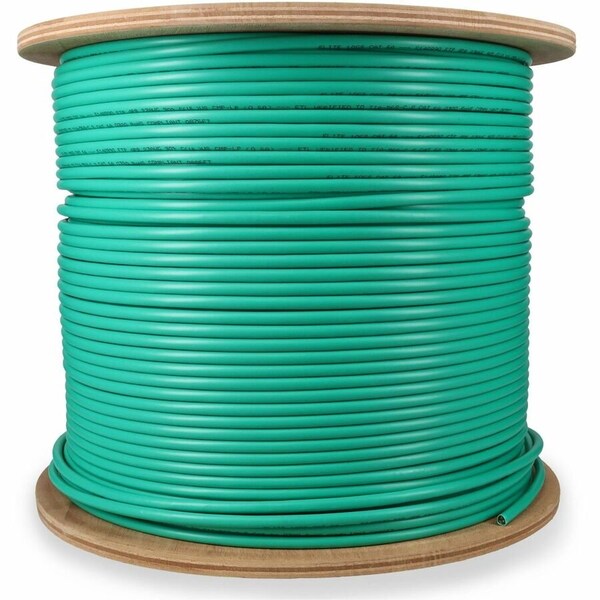Add-On Addon 1000Ft Non-Terminated Green Cat6A Stp Plenum-Rated Copper Patch ADD-CAT6A1KSP-GN - main