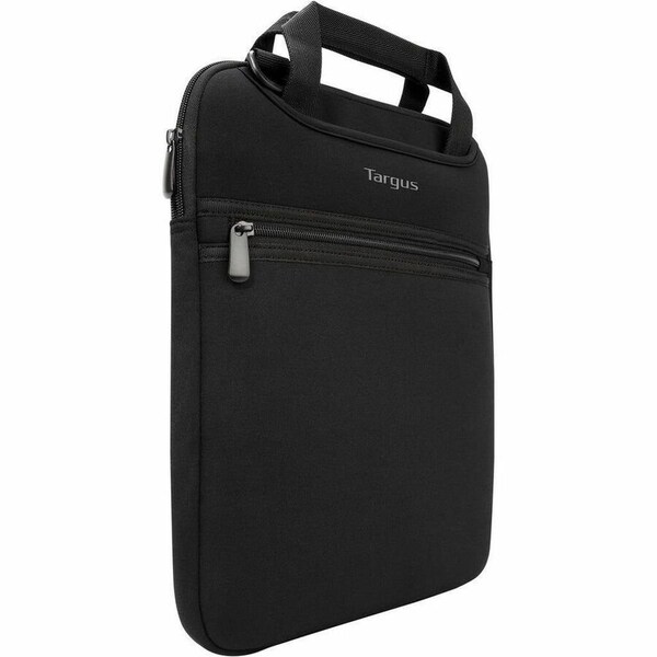 VERTICAL SLIPCASE WITH HIDEAWAY HANDLES FOR NOTEBOOK BLACK 14IN