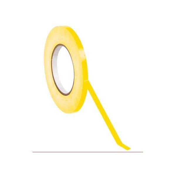 Bubblefast 96-3/8'' x 180 yds. Yellow 96 Pack Bag Tape, 96PK BFT962024Y - main