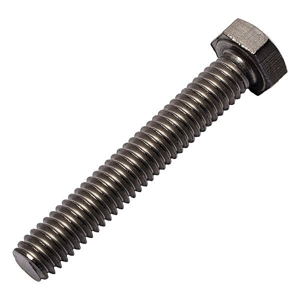 Allied Titanium Grade 2, 5/16"-18 Hex Head Cap Screw, Plain Grade 2 Titanium, 2 in L 0107185 - main