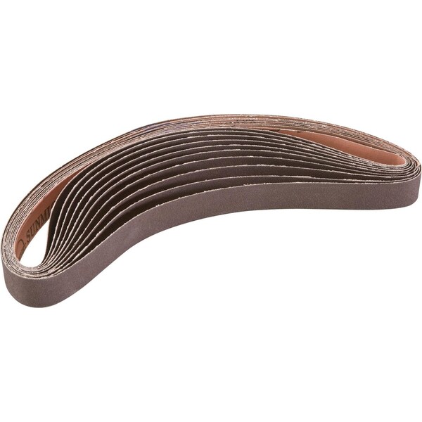 Grizzly 1" x 30" A/O Sanding Belt 60 Grit, 10PK H4857 - main