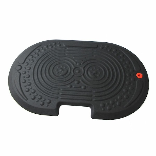 Floortex AFS-TEX 2000X Black Active Anti-Fatigue Mat - 20" x 32" FCA22032XBK - main