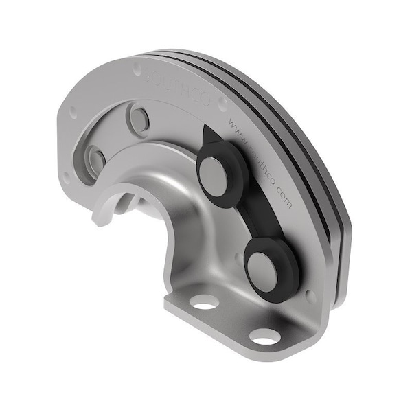 Southco Concealed Hinge, 180 Free-swinging Style, Stainless Steel, Passivated R6-20-23 - main