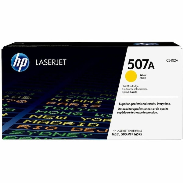 Hp Toner Cartridge, Yellow CE402A - main