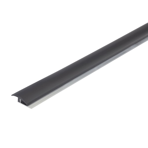 M-D Building Products 1-1/4 In. X 96 In. Black Vinyl Divider In.T In. w/ Metal Track 31215 - main