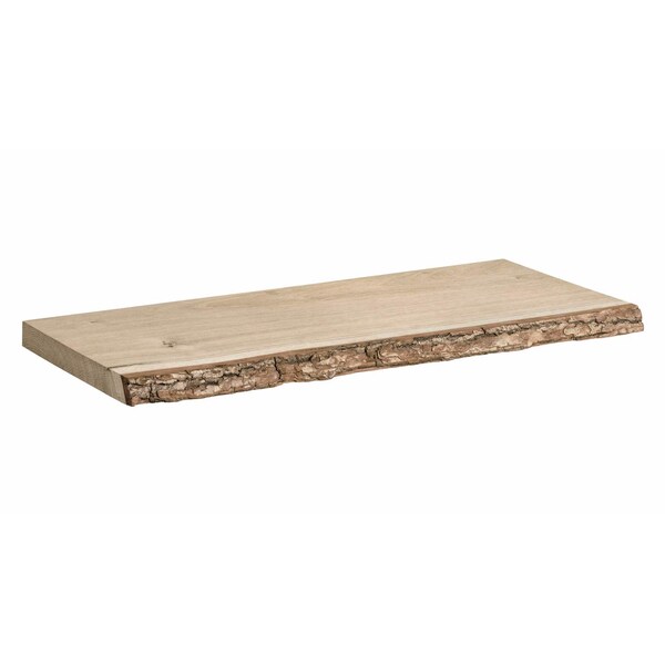 Dolle Lite Nature 0.98 in. H X 23.6 in. W X 7.9 in. D Brown Wood Shelf Board 56739 - main