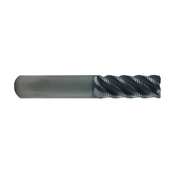 Regal Cutting Tools 1 x 1 x 2 x 4 5 Flt w/ flat 45 Degree Helix Fine Pitch Roughing w/ TiCN 098604RM85 - main