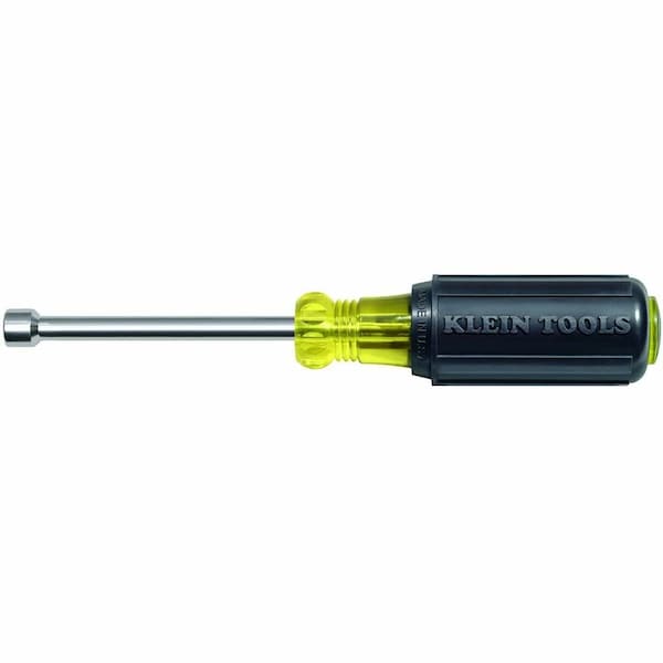 Klein Tools 1/4" Magnetic Tip Nut Driver 3" Shaft 630-1/4M - main