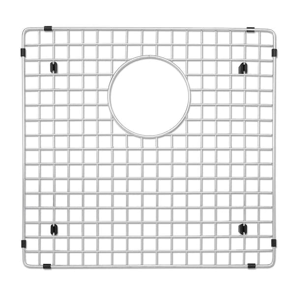 Blanco Stainless Steel Sink Grid (Precision and Precision 10 1-3/4 Bowl left bowl and Quatrus 518169) 223190 - main