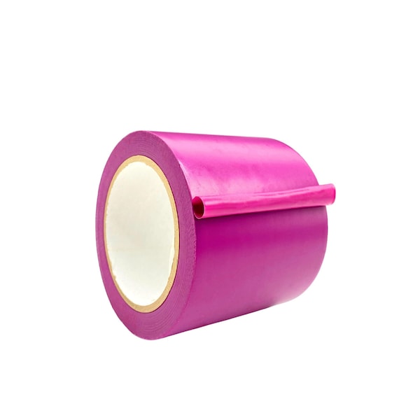 Wod Tape PVC, Purple, 4 inch W., 36 yards L., 5 mil Thickness, 12 PK WOD VTC365-04000-12-36-PUR - main