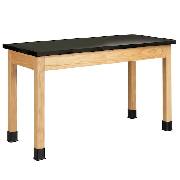 Diversified Spaces Plain Apron Table, Oak, Wood Frame, 54 in W, Oak P7206K30E - main