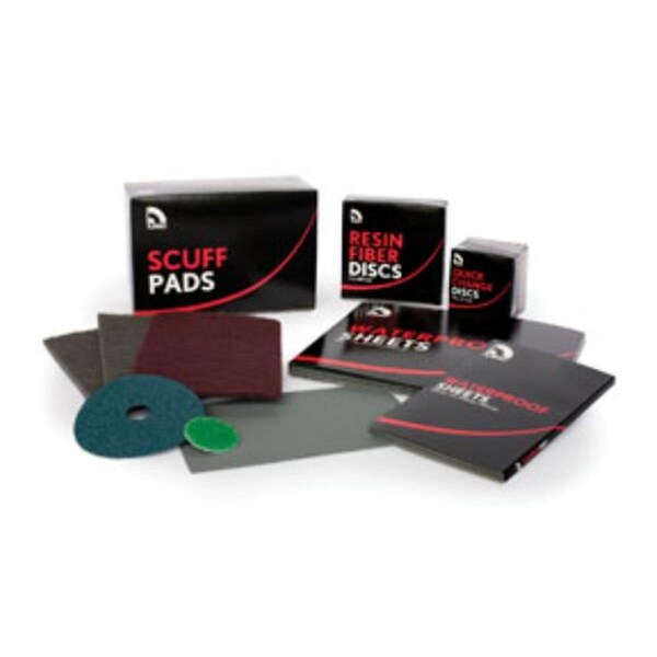 Dendesigns 5.5 x 9 in. P1200 Grit Wet & Dry Sanding Sheets DE3645533 - main