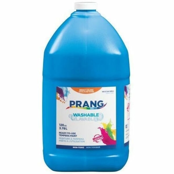Prang Washable Tempera Paint, Gallon, Turquoise Blue 10613 - main