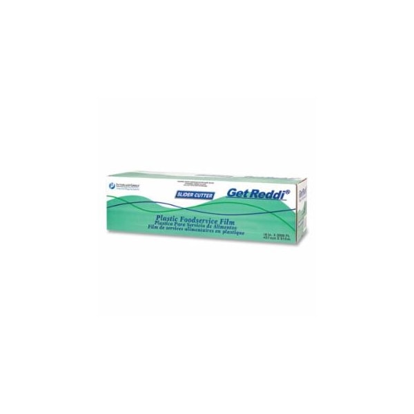 Get Reddi Slide Cutter PVC Food Wrap, 18 in W x 2000 ft L 879-FSL1802 - main