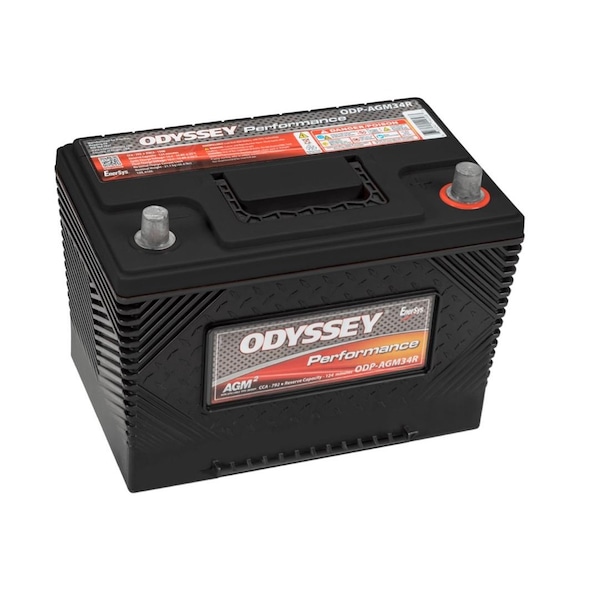 Odyssey 34 BCI Group Size 12 Volt 792 Cold Cranking Amps 1200 Pulse Hot Cranking Amps ODP-AGM34R - main