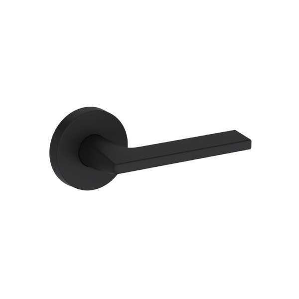 Baldwin Residential Door Levers Passage Reversible Satin Black PSANACRR190 - main