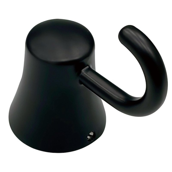 Boston Harbor Single Robe Hook, 1-Hook, 1-1/8 in Opening, Zinc, Matte 8754 - main