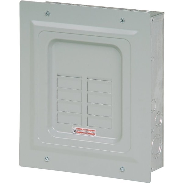 Eaton Cutler-Hammer Load Center, 8 Spaces, 125A Amps, 120/240V AC BR816L125FP - main