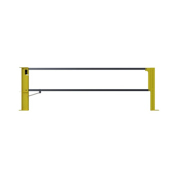 Safety Rail 12ft Cantilever Gate Single, Yellow 400786 - main