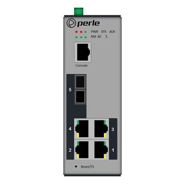 Perle Systems Perle IDS-205G - Managed Industrial Ethernet Switch with Fiber 07012680 - main