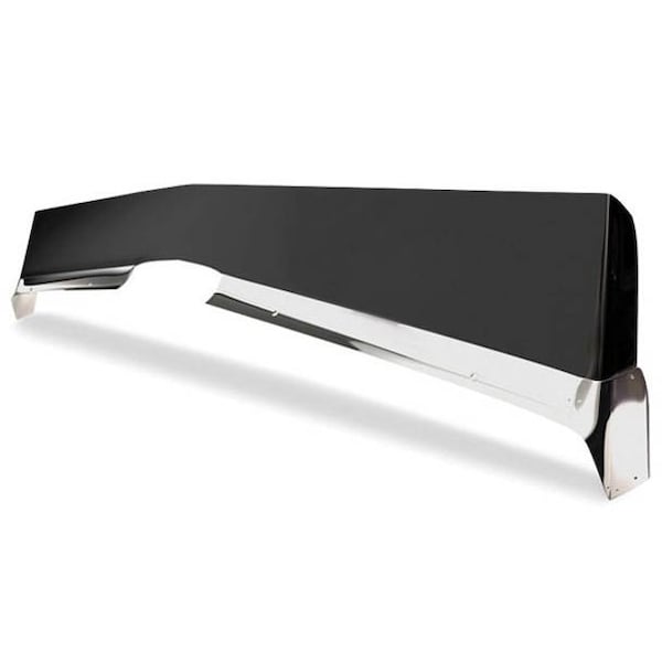 Ilc Replacement For Peterbilt 378 Year 2007 Aeroshield Ii Smoked Bug Shield WZ-EFY2-B - main