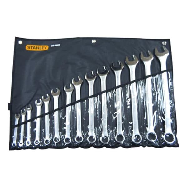 Stanley Stanley 85-990 14 Piece Satin Finish Combination Wrench Set, 12 Point 85-990 - main