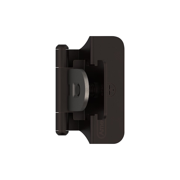 Amerock 1/4 in 6 mm Overlay Double Demountable Oil-Rubbed Bronze Hinge - 1 Pair BPR8701ORB - main