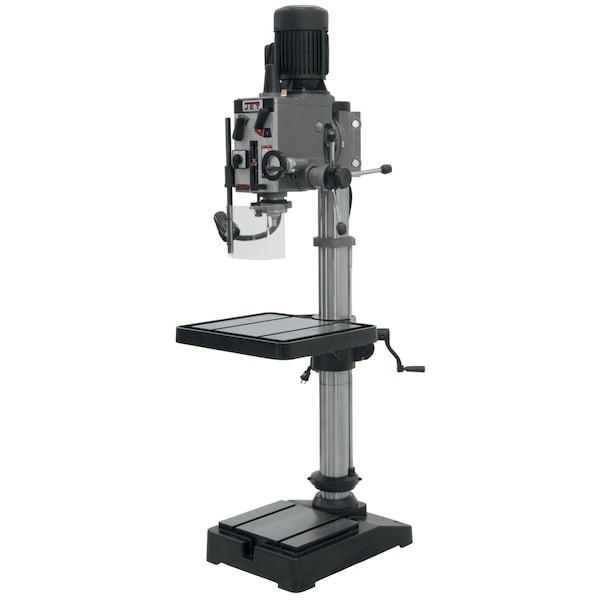 Jet Floor Drill Press, Geared Head Drive, 2 hp, 230V AC V, 20 in Swing, 12 Speed 354020 - main