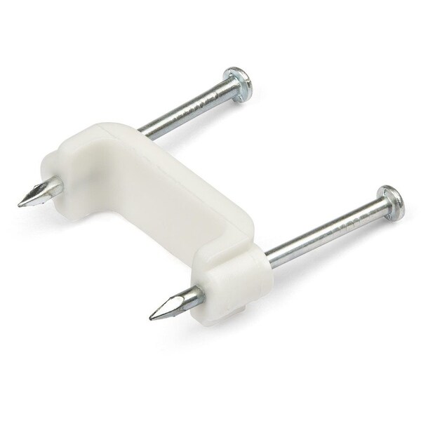 Startech.Com 100 Pack of Double Nail Mounted Cable Clip - Large CBMDNMCC2 - main