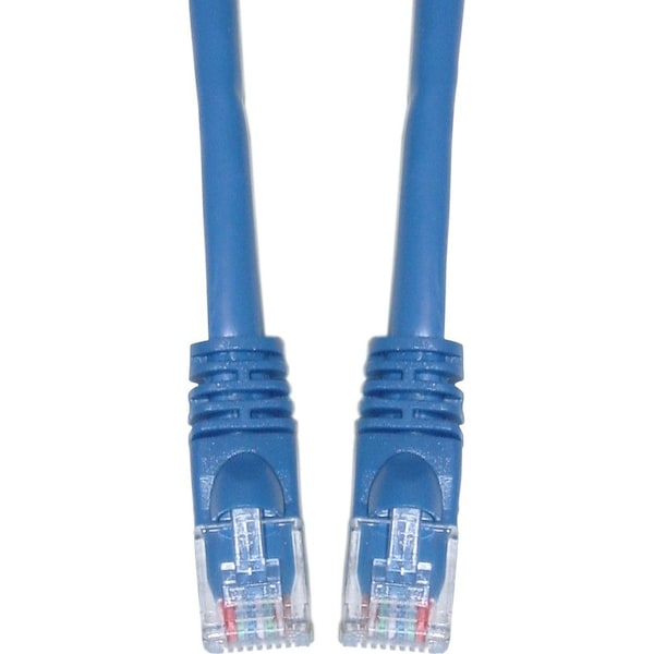 Cable Wholesale Cat6 Blue Copper Ethernet Patch Cable, Snagless/Molded Boot, POE Compliant, 5 foot 10X8-06105 - main