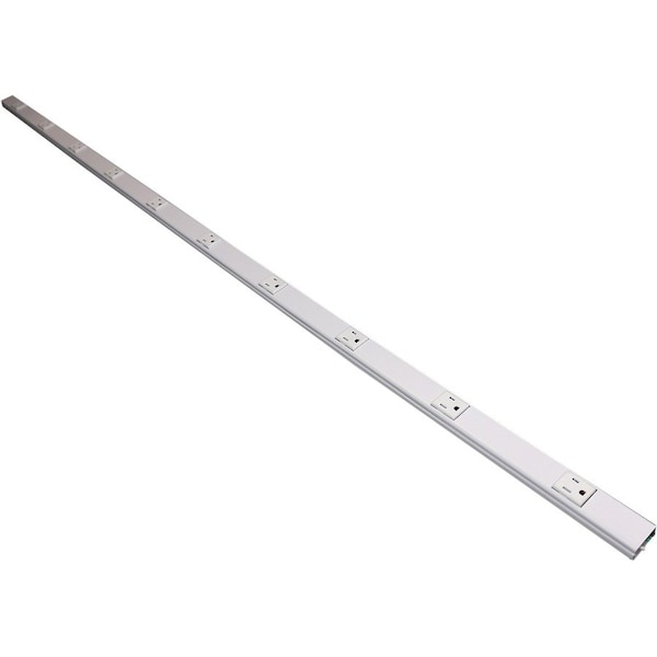 Wiremold TR Plugmold, 3 ft., White WH20GB306TR - main