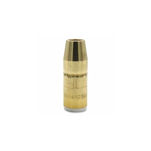 Bernard Acculock, S Series Nozzle, Small, 1/2 in Bore, 1/8 in Recess, Brass, 10PK 360-NS-A1218B - main