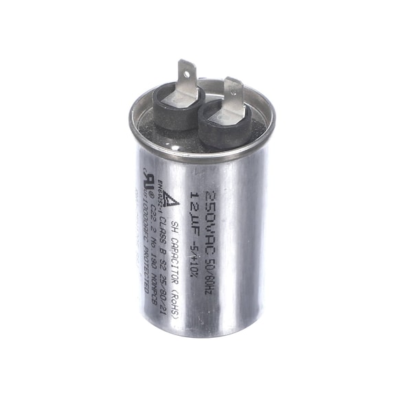 Turbo Air Run Capacitor, Round, 250VAC, 50/60Hz, 12uF, Class B 2501-001045 - main