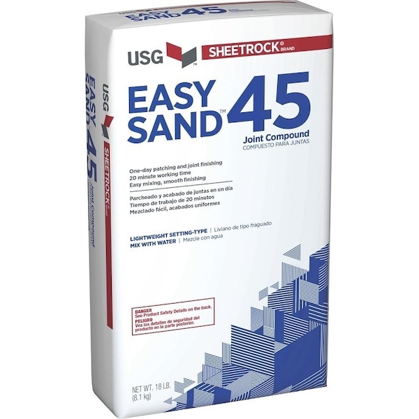 Usg Easy Sand 384210120 Joint Compound, Powder, 18 lb Bag 384210120 - main