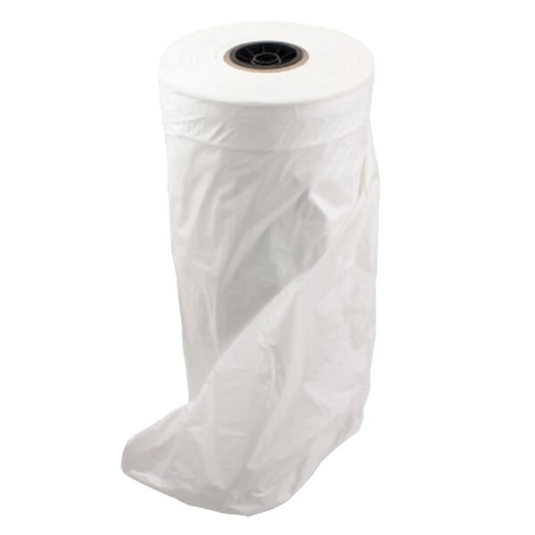 Nahanco Poly Bags, 72"H x 21"W x 3"D, White, 249 PK W372 - main