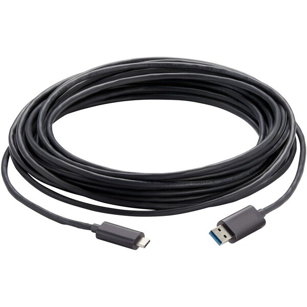 Vaddio Vaddio 26 ft USB 3.2 Active Optical Cable - Type C to Type A - Black 440-1007-008 - main