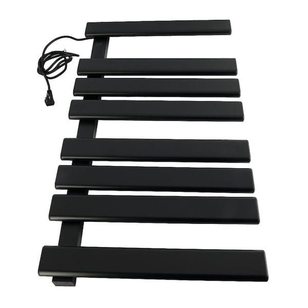 Kingston Brass Wall Mount Plug-In Towel Warmer, Matte Black DTC203540 - main