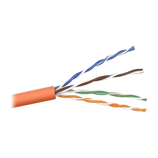 Belkin Network Cable - Bare Wire - Bare Wire - 1000 Ft - Utp ( Cat 5 ) A7J304-1000-ORG - main