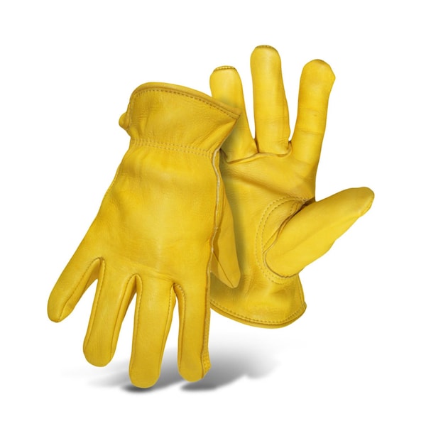 Boss Boss Men's Indoor/Outdoor Driver Gloves Yellow XL 1 pair B84081-XL - main